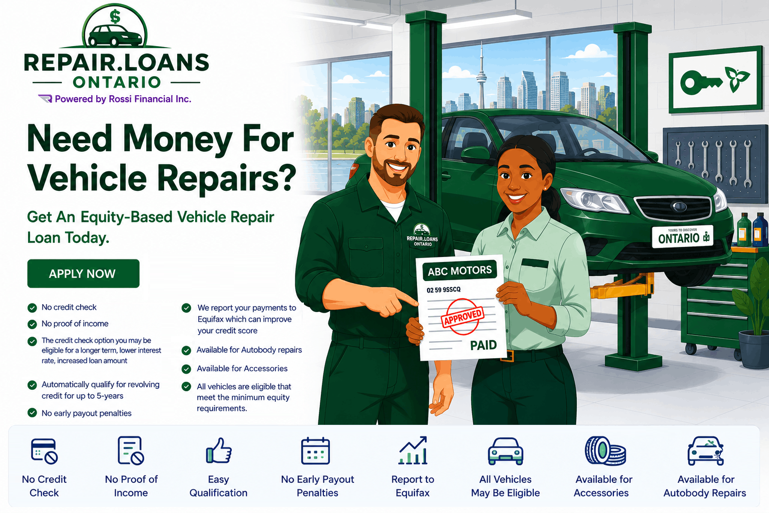 Repair Loans Ontario